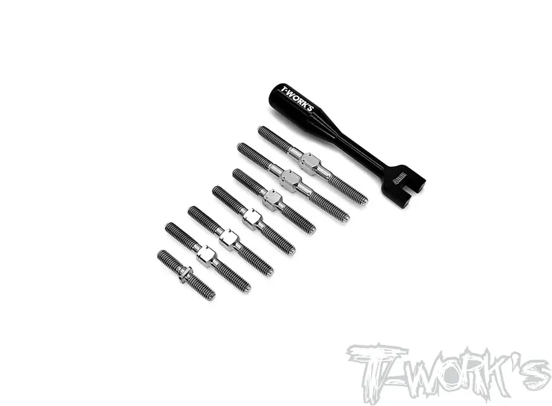 Tb-239 64 Titanium Turnbuckle Set ( For Xpress Xq10 ) 1