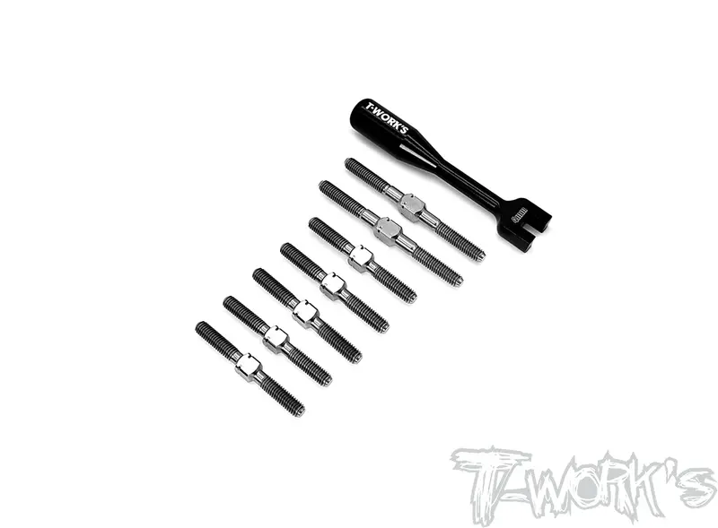 Tb-240 64 Titanium Turnbuckle Set ( For Xpress Xq10f ) 1