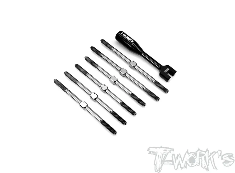 Tb-245	64 Titanium Turnbuckle Set ( For Schumacher Cougar Ld2/Stock Spec ) 1