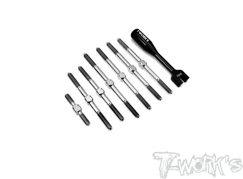 Tb-246  64 Titanium Turnbuckle Set ( For Schumacher Cat L1 Evo ) 1