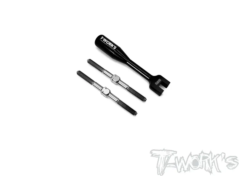 Tb-247	64 Titanium Turnbuckle Set ( For Roche P12 Evo 2 ) 1