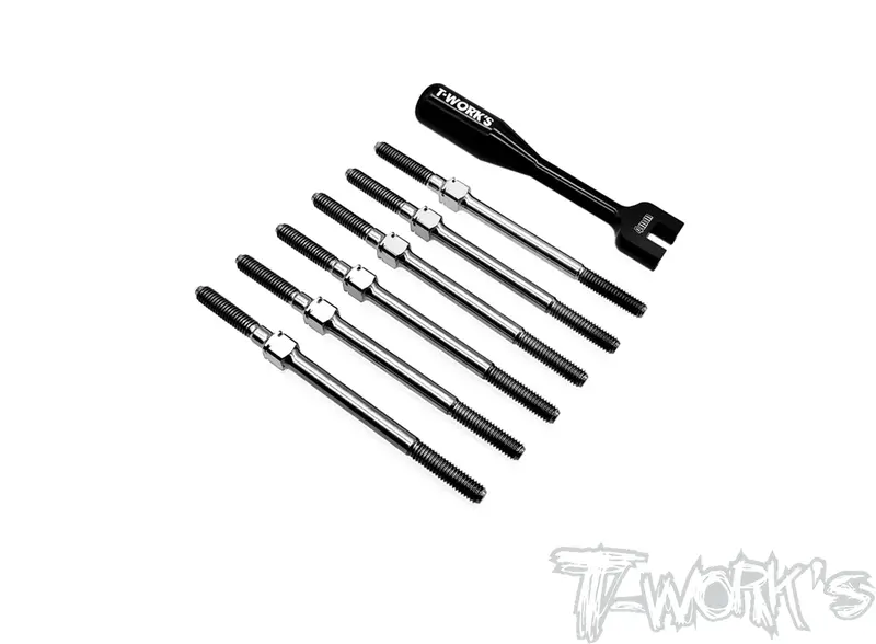 Tb-249	64 Titanium Turnbuckle Set ( For Xray Xb2'21/Xb2c'23/Xb2d'23/Xb2'24) 1