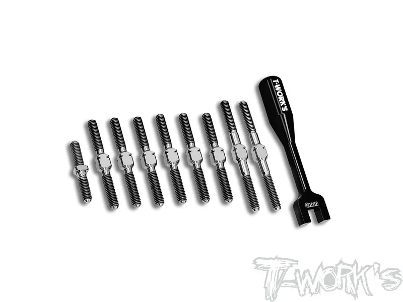 Tb-261	 64 Titanium Turnbuckle Set ( For Yokomo Bd11/Bd12 ) 1
