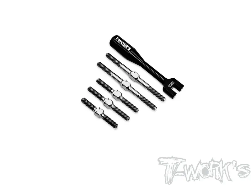 Tb-264	 64 Titanium Turnbuckle Set ( For Xray X4f / X4f'24 ) 1