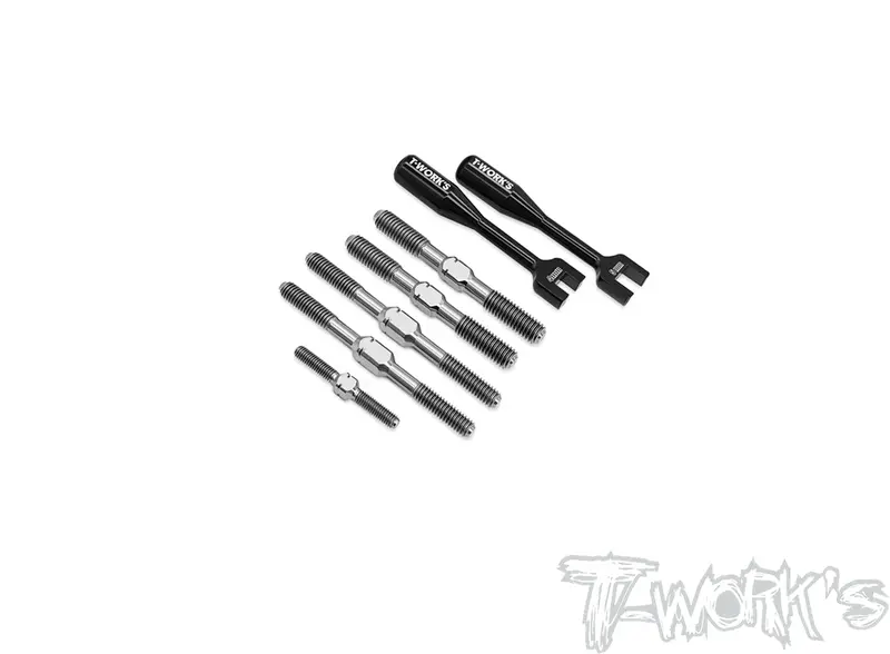 Tb-267	64 Titanium Turnbuckle Set ( For Team Associated Rc8 B4e ) 1