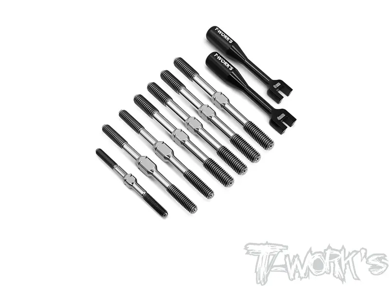Tb-268	64 Titanium Turnbuckle Set (  For Mayako Mx8 ) 1