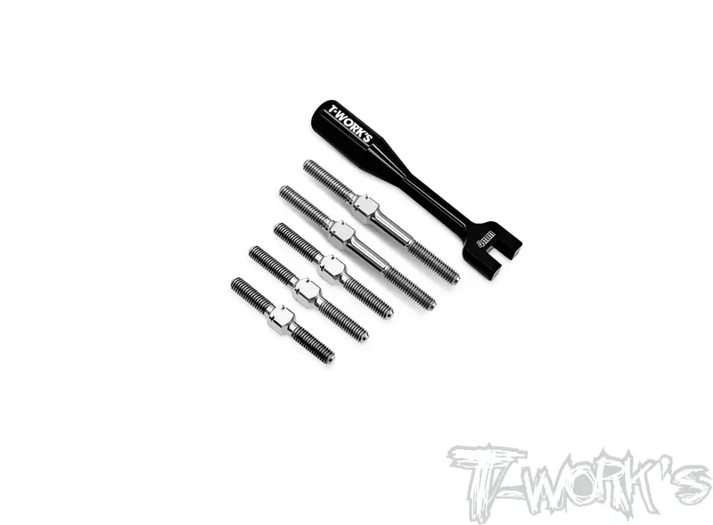 Tb-279	64 Titanium Turnbuckle Set ( For Xray X4 2023/2024/X4f'25 ) 1