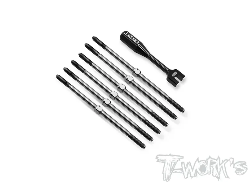 Tb-283	64 Titanium Turnbuckle Set ( For Xray Scx 2023 Edition ) 1