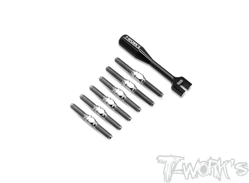 Tb-286	64 Titanium Turnbuckle Set( For Sworkz S14-4C ) 1
