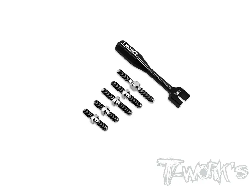 Tb-294   64 Titanium Turnbuckle Set( For Kyosho Fw-06 ) 1
