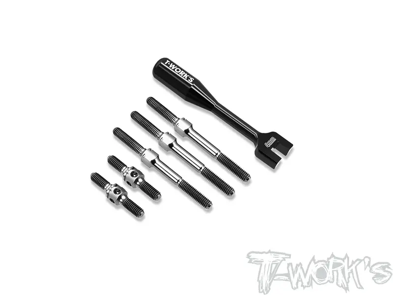 Tb-295    64 Titanium Turnbuckle Set( For Infinity If15-Ii ) 1