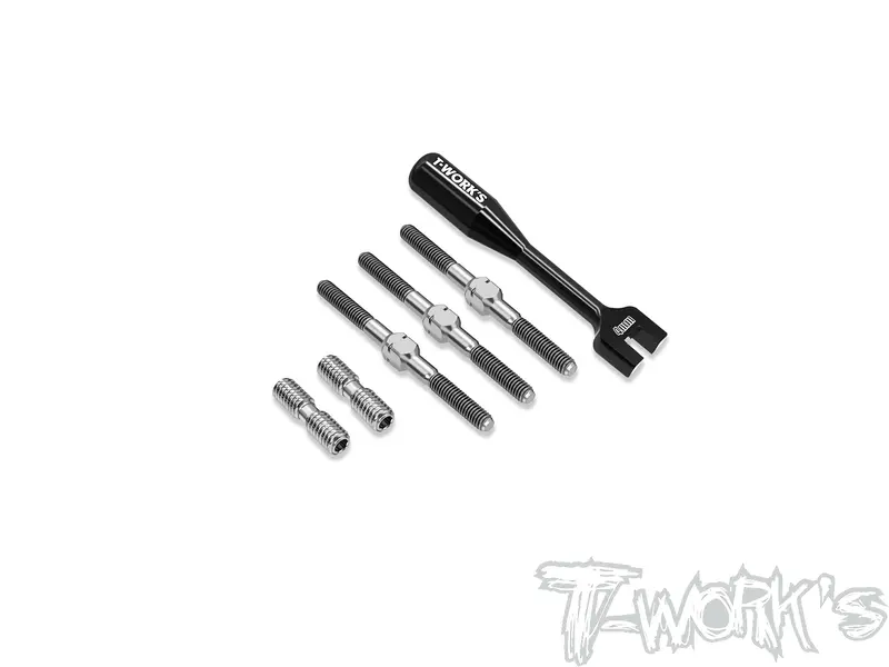 Tb-302   64 Titanium Turnbuckle Set( For Xray X1'24 ) 1