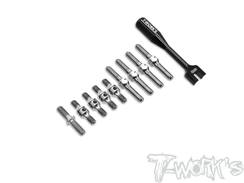 Tb-304    64 Titanium Turnbuckle Set( For Xpress Xq11 ) 1