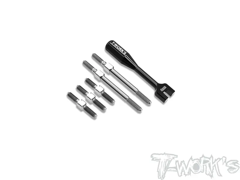 Tb-305	64 Titanium Turnbuckle Set( For Serpent 750E Natrix ) 1