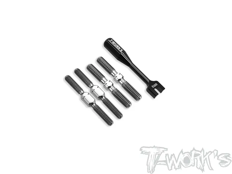 Tb-306   64 Titanium Turnbuckle Set ( For Sworkz S35-4E Evo ) 1
