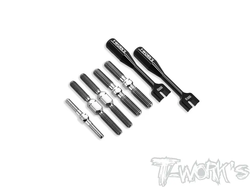 Tb-307   64 Titanium Turnbuckle Set ( For Sworkz S35-4 Evo ) 1