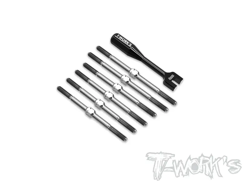 Tb-308   64 Titanium Turnbuckle Set ( For Schumemacher Ld3m ) 1