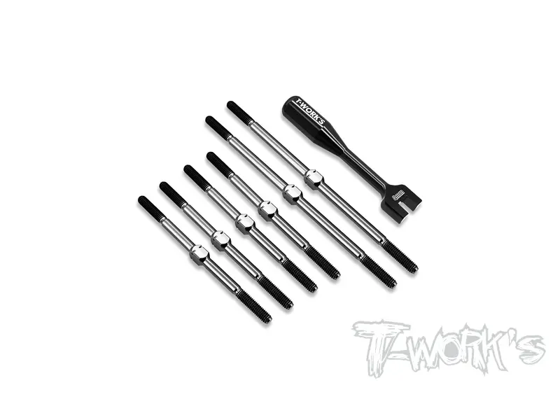 Tb-311   64 Titanium Turnbuckle Set(  For Tekno Sct 410Sl Rev2 ) 1