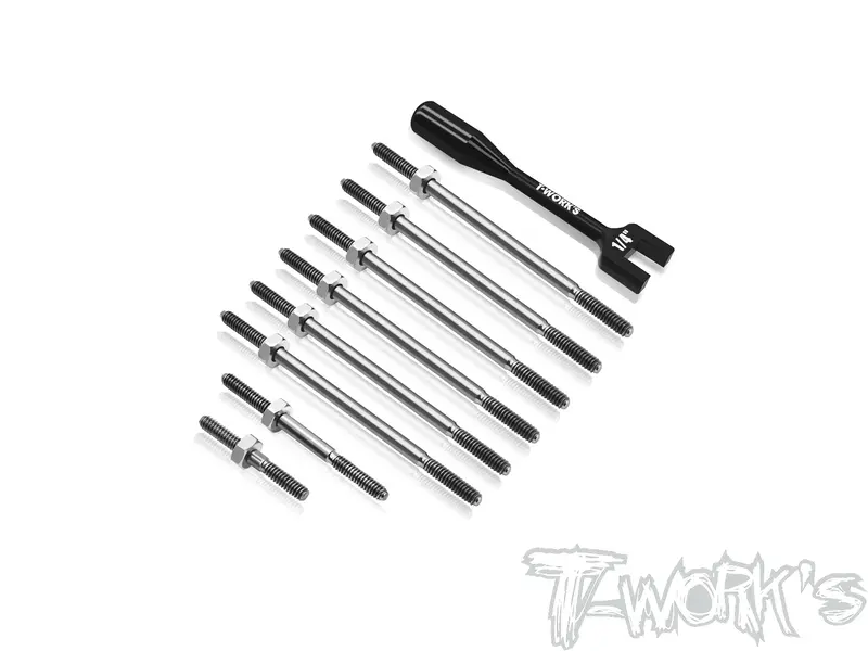 Tb-313-B	Titanium Turnbuckle Set (For Team Associated Rc10t ) 1
