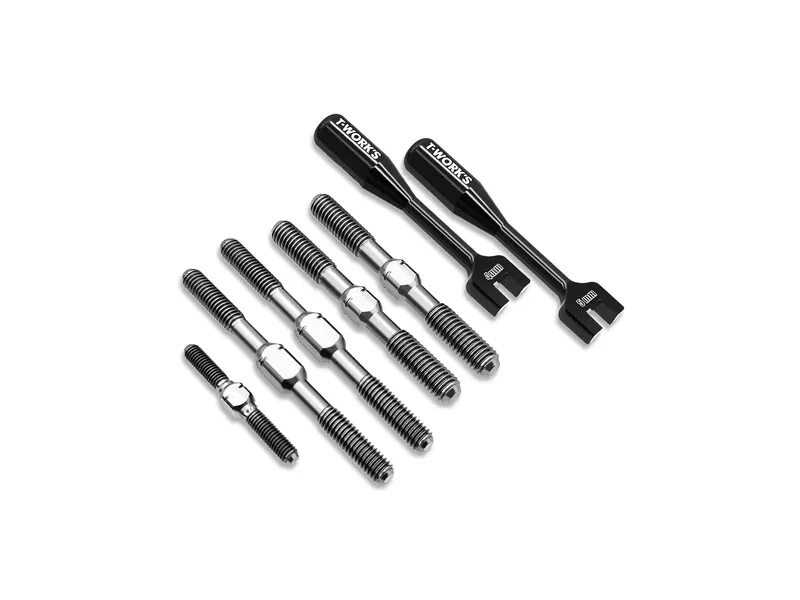 Tb-315   Titanium Turnbuckle Set (For Team Associated Rc8 B4.1E ) 1
