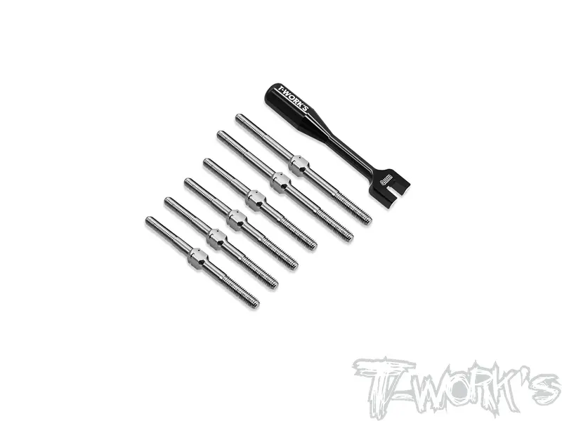 Tb-316   Titanium Turnbuckle Set (For Kyosho Ultima ) 1