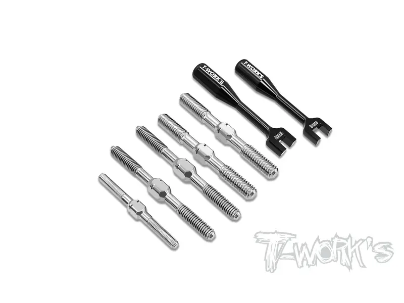 Tb-321  64 Titanium Turnbuckle Set ( For Wirc Sbx2 ) 1