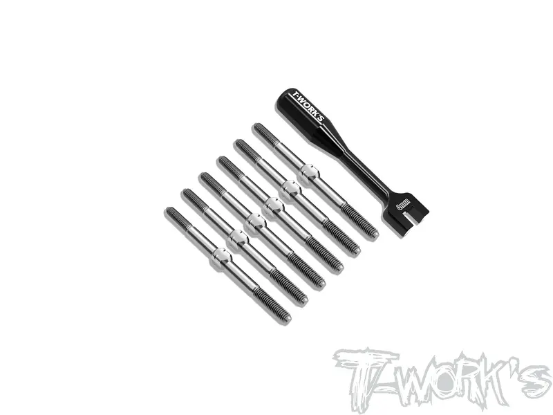 Tb-326   64 Titanium Turnbuckle Set ( For Yokomo So2.0 ) 1