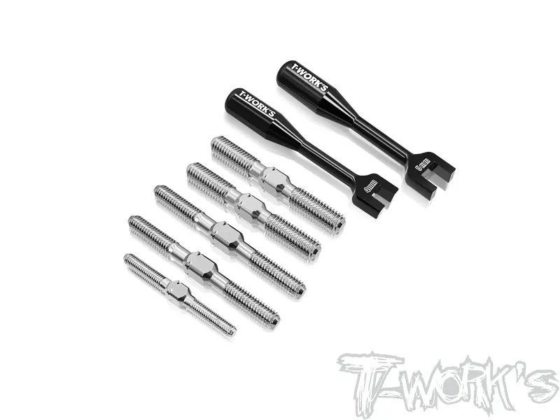 Tb-330   64 Titanium Turnbuckle Set( For Infinity Ifb8 ) 1