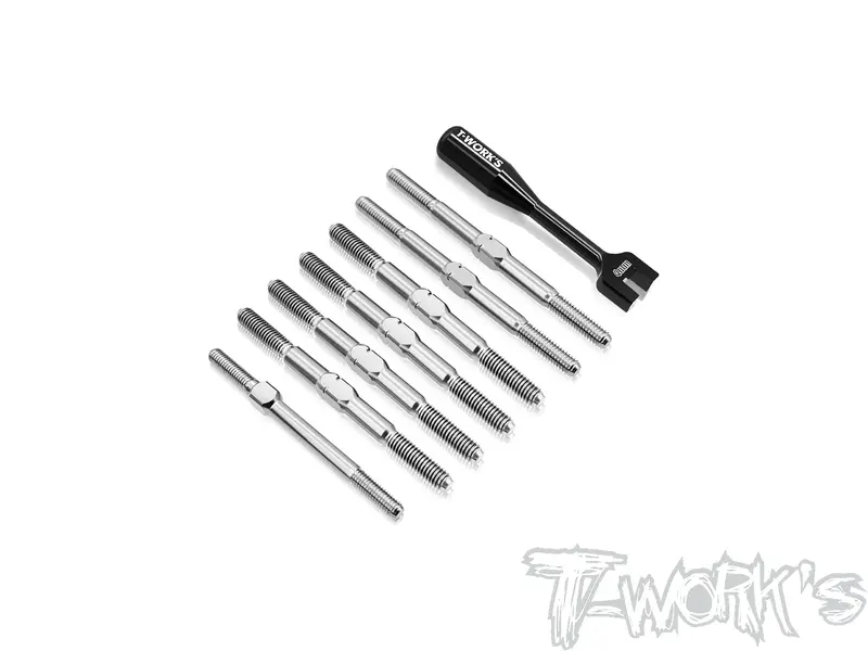 Tb-338   64 Titanium Turnbuckle Set( For Xray Xb4'25/ Xb4c'26/Xb4d'26 ) 1
