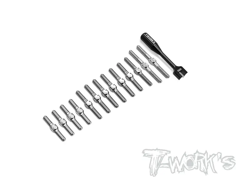 Tb-A10mf'26    64 Titanium Turnbuckle Set( For Arc A10 Mf-26 ) 1