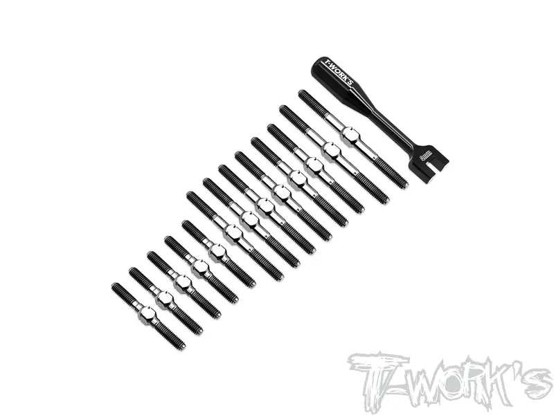 Tb-A800fxr 	 64 Titanium Turnbuckle Set( For Awesomatix A800fxr ) 1