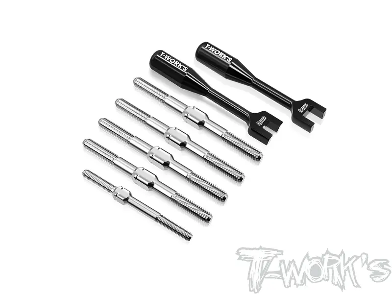 Tb-Gt4r.1    64 Titanium Turnbuckle Set( For Wirc Gt4r.1 ) 1