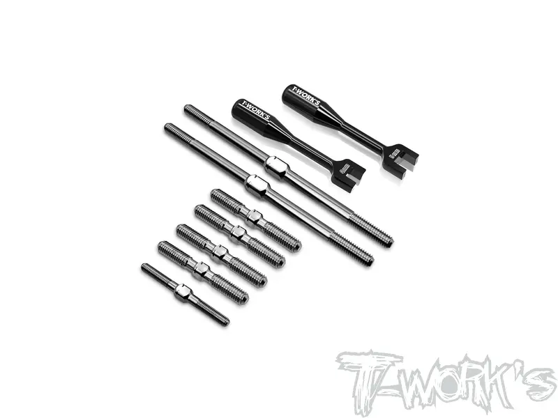 Tb-Mp10te	64 Titanium Turnbuckle Set ( For Kyosho Mp10te ) 1