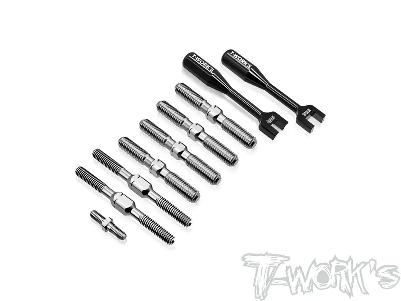 Tb-Mp11   64 Titanium Turnbuckle Set ( For Kyosho Mp11 ) 1