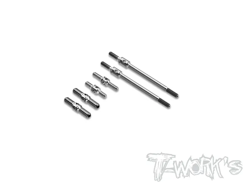 Tb-Mrx7   64 Titanium Turnbuckle Set  ( For Mugen Mrx-7 ) 1