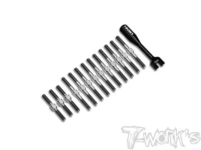 Tb-Ms2.0	64 Titanium Turnbuckle Set ( For Yokomo Ms2.0 ) 1