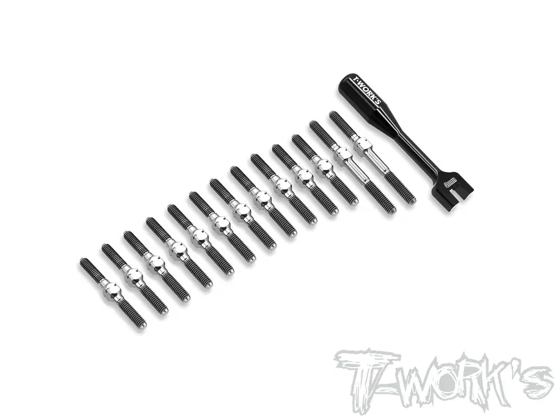 Tb-Mtc3 	 64 Titanium Turnbuckle Set( For Mugen Mtc3 ) 1
