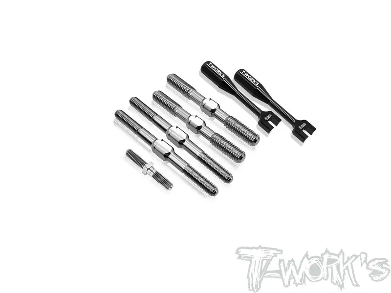 Tb-Sbx4e	64 Titanium Turnbuckle Set( For Wirc Sbx4e ) 1