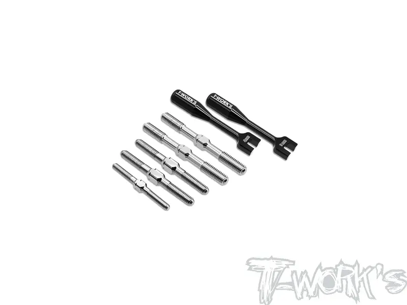 Tb-Xb8'26	 64 Titanium Turnbuckle Set ( For Xray Xb8'26 ) 1