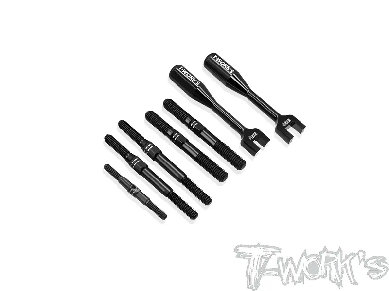 Tbb-Sbx4	64 Titanium Black Coating Turnbuckle Set ( For Wirc Sbx4 ) 1