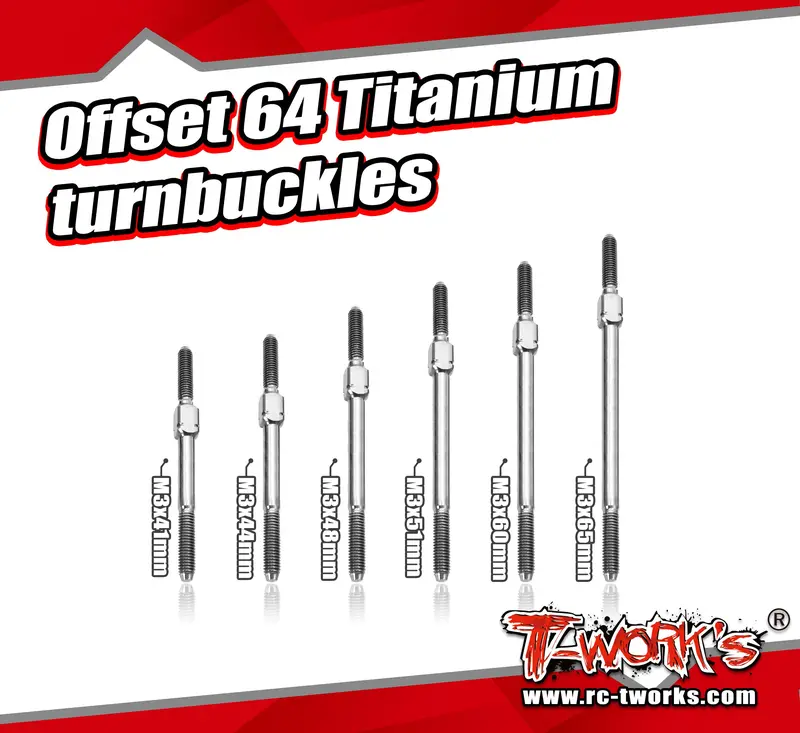Tbos-3     Offset  64 Titanium Turnbuckles 1