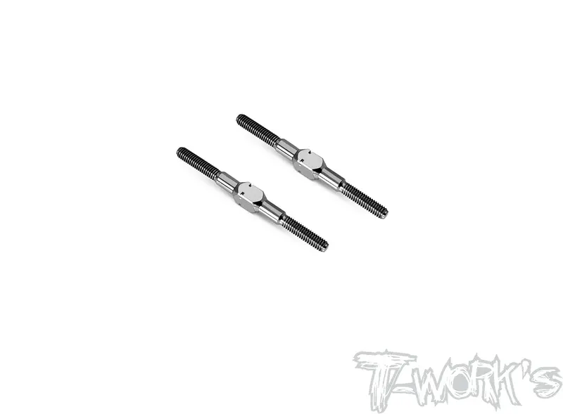 Tbs-2636	 64 Titanium Turnbuckles 2.6Mm X 36Mm 1
