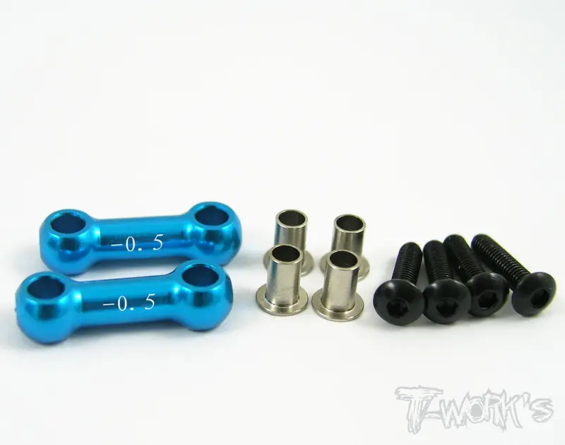 Te-008 M05 Aluminum Rear Upper Arm ( -0.5Mm ) 1