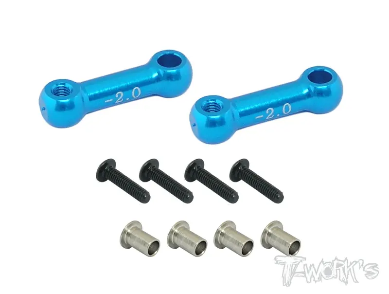 Te-011 M05 Aluminum Rear Upper Arm ( -2.0Mm ) 1
