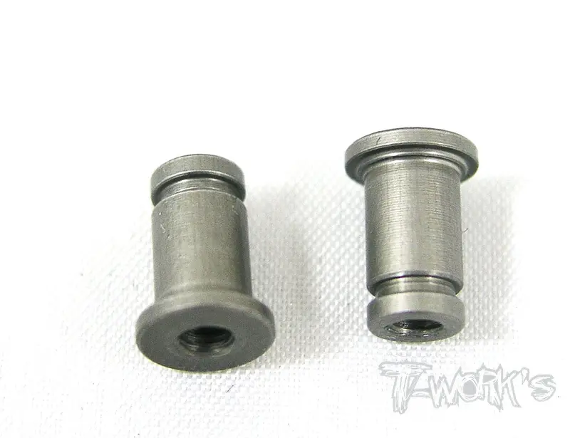 Te-028 Hard Coated Alum. Rocker Nut  2Pcs.   ( For Tamiya Ff03 ) 1
