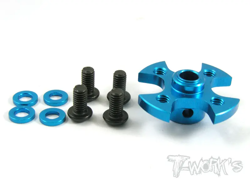 Te-033 Aluminium Light Weight Gear Adapter (For Tamiya Ff03) 1
