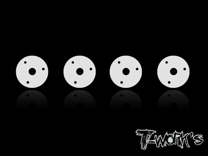 Te-052 Machined 1.1 X 3 Tapered Shock Pistons ( Tamiya ) 1