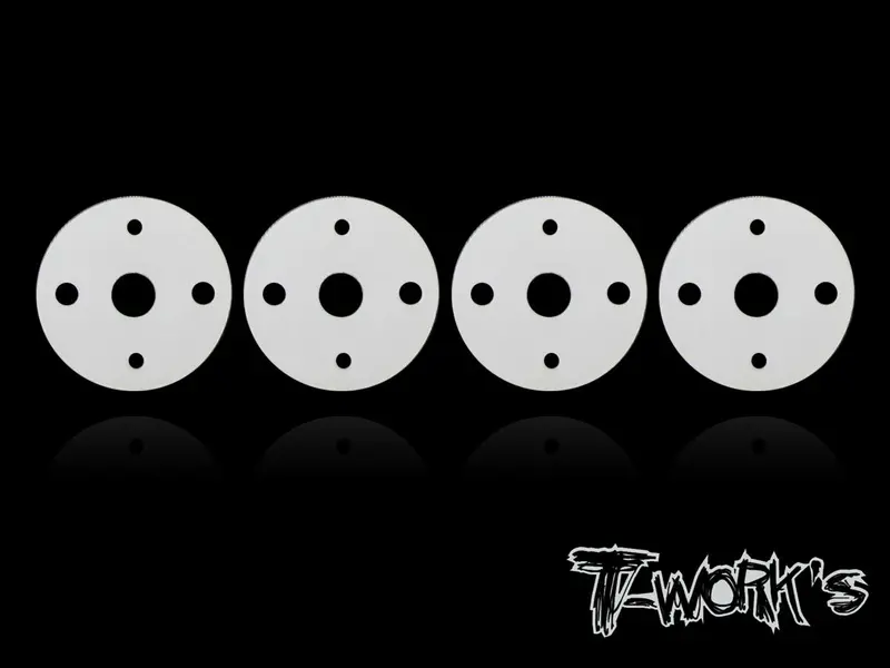Te-076 Machined Twins Hole Shock Pistons 1.1X2+1.5X2 ( Xray Xb4/Xb2c 2018 ) 1