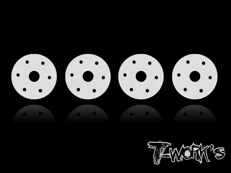 Te-080 Machined 1.2 X 6 Shock Pistons (Team Losi , Kyosho 12Mm Shock ) 1