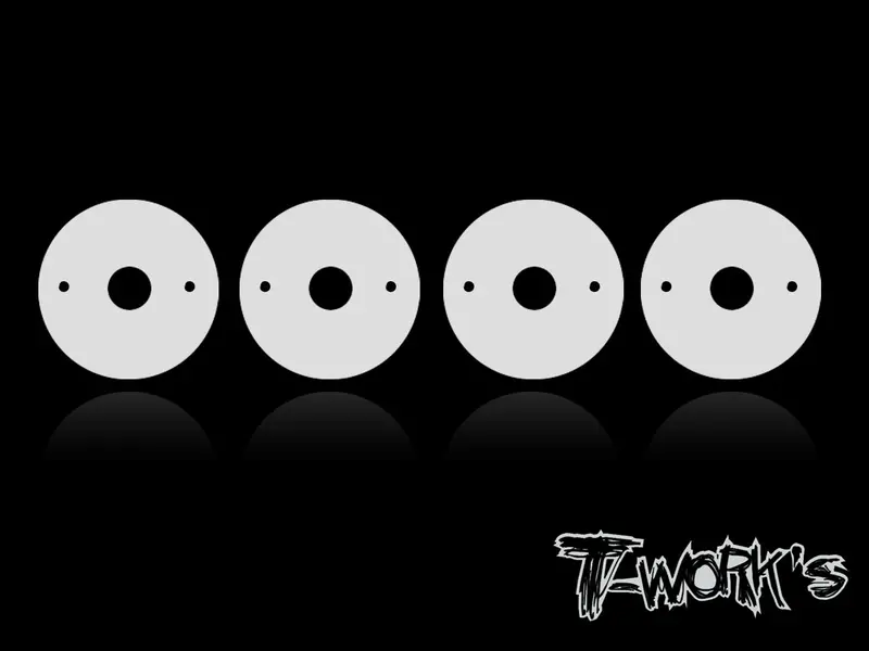 Te-118 Machined 1.3 X 2 Shock Pistons ( Team Associated, Team Losi , Kyosho 12Mm Shock ) 1